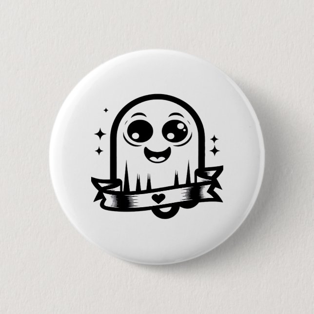 Little Boo Creative Style 6 Cm Round Badge (Front)