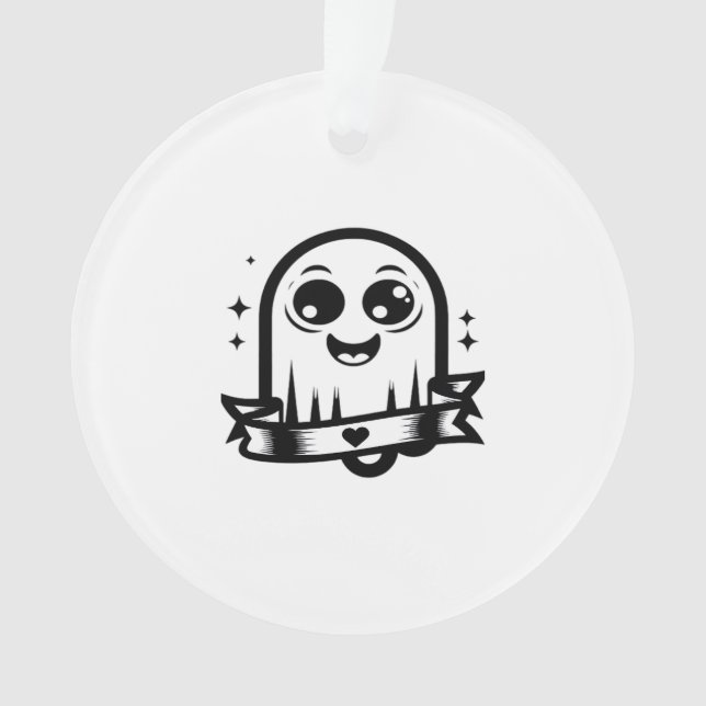 Little Boo Creative Style Ornament (Front)