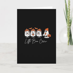 Little Boo Crew Minimal Clean Design Card