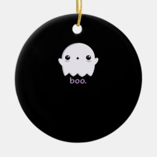 Little Boo Cute Halloween Ceramic Tree Decoration
