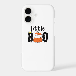 Little Boo Cute Halloween Pumpkin Cat Vintage Styl