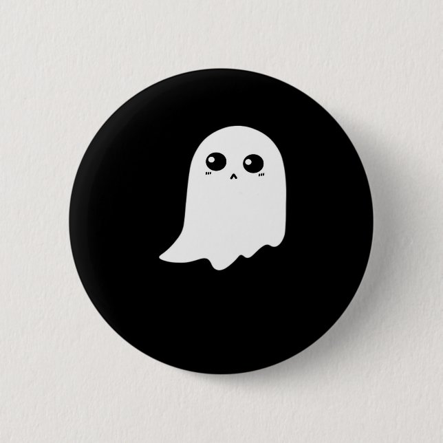Little Boo Funny Meme 6 Cm Round Badge (Front)