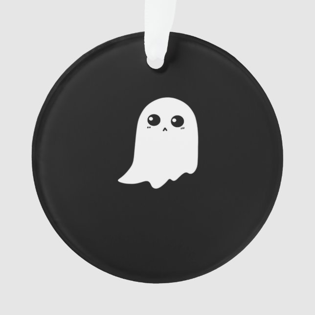 Little Boo Funny Meme Ornament (Front)