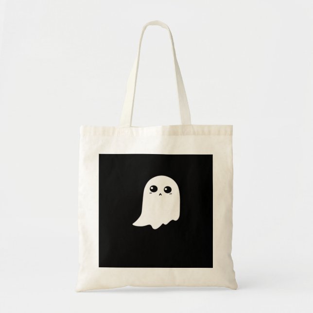 Little Boo Funny Meme Tote Bag (Front)