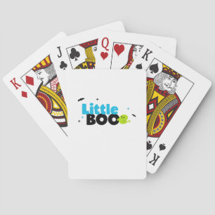 Little Boo Funny Retro Playing Cards