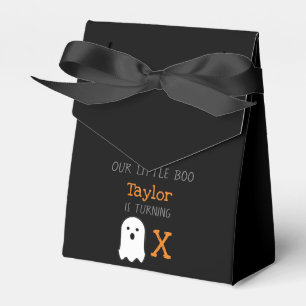 Little Boo Ghost Halloween Birthday Favour Box