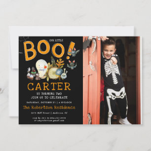 Little Boo   Ghost Halloween Birthday Party