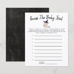 Little Boo Girl Guess The Baby Food Shower Game