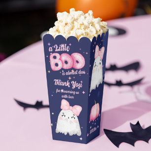 Little boo Halloween baby girl ghost baby shower Favour Box