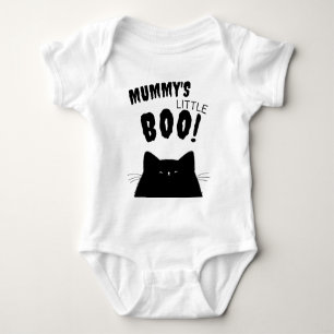 Little Boo Halloween Baby Shower Bodysuit