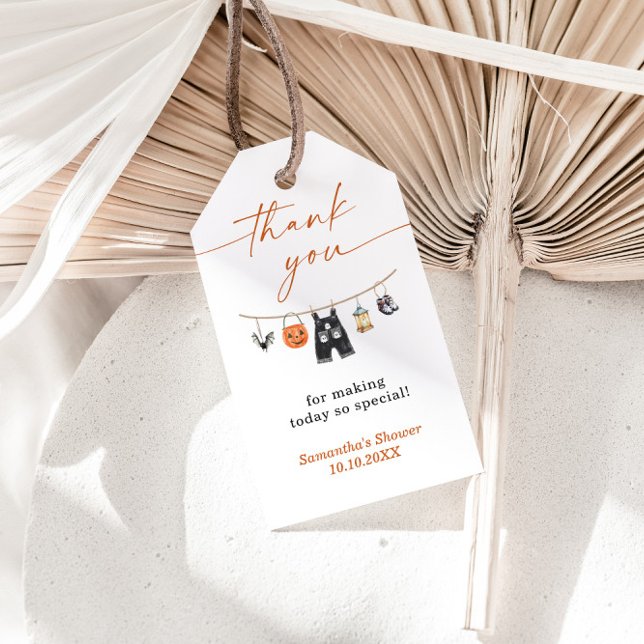 Little Boo Halloween Baby Shower Favour Tag (Creator Uploaded)