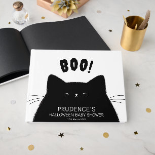 Little Boo Halloween Baby Shower Guest Book