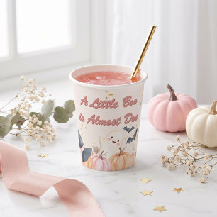 Little Boo Halloween Baby Shower Paper Cups