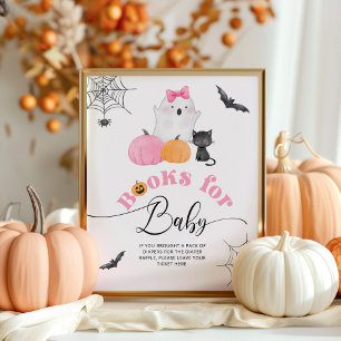 Little Boo Halloween Books for baby  Poster