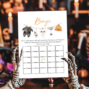 Little Boo Halloween Clothesline Bingo Game