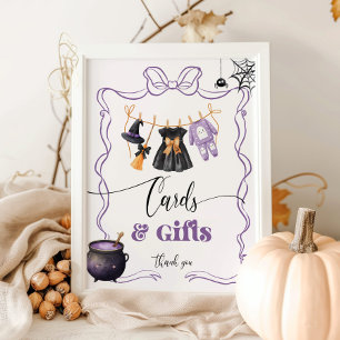 Little Boo halloween Clothesline cards and gifts Poster