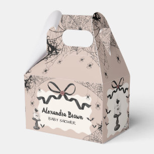 Little Boo Halloween Gothic Baby Shower Favour Box