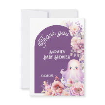 Little Boo halloween spooky baby shower thank you 