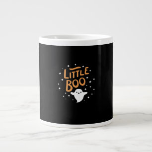 Little Boo, Happy Halloween Vintage Classic Large Coffee Mug