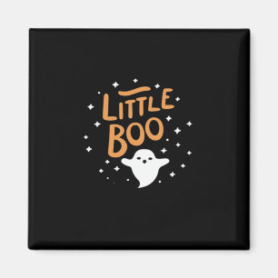 Little Boo, Happy Halloween Vintage Classic Magnet