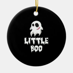 Little Boo In Halloween Cool Graphic Ceramic Tree Decoration