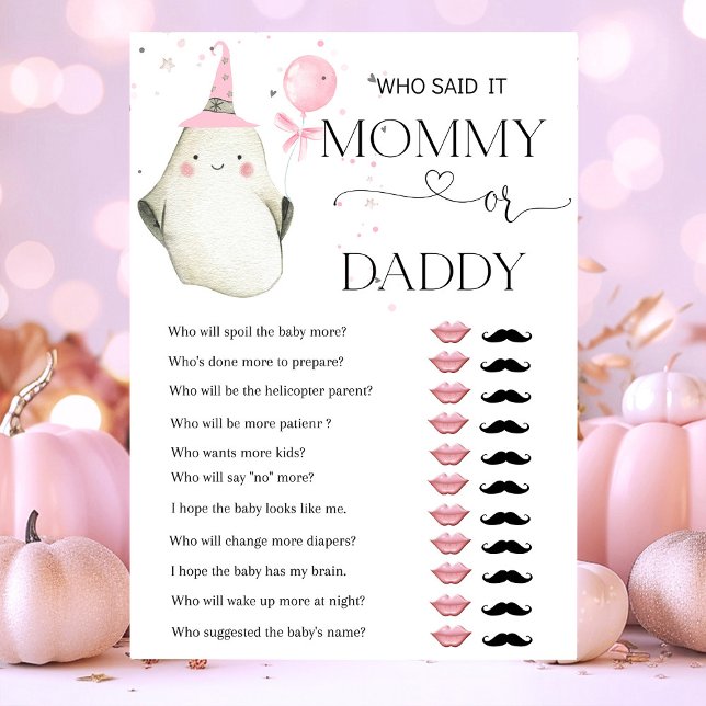 Little Boo is almost due Baby shower games (Little Boo is almost due Baby shower games Cards)