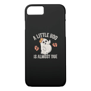 Little Boo Is Almost Due Halloween Pregnancy Annou iPhone 8/7 Case