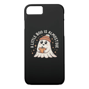 Little Boo Is Almost Due Halloween Pregnancy Revea iPhone 8/7 Case