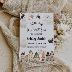 Little Boo Is Almost Due Invitation