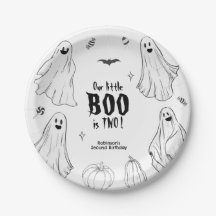Little Boo Is Two Halloween 2nd Birthday