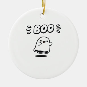 Little Boo Minimal Style Ceramic Tree Decoration
