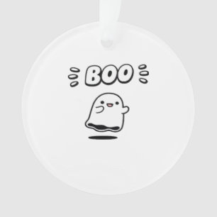 Little Boo Minimal Style Ornament