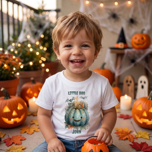 Little Boo Pumpkin for Boys Baby T-Shirt