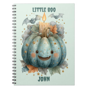 Little Boo Pumpkin for Boys Notebook