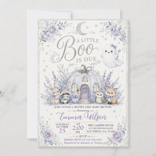 Little Boo Spooky Baby Shower Invitation