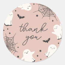 Little Boo Thank You Sticker