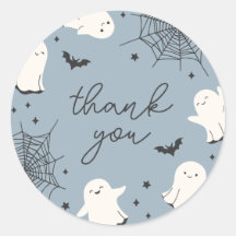 Little Boo Thank You Sticker