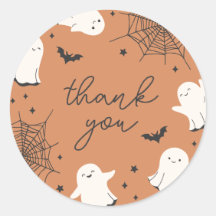 Little Boo Thank You Sticker