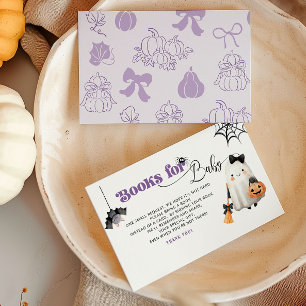 Little Boo Whimsical Books for baby ticket Enclosure Card