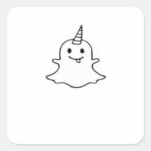 Little Boonicorn Trendy Unique Square Sticker