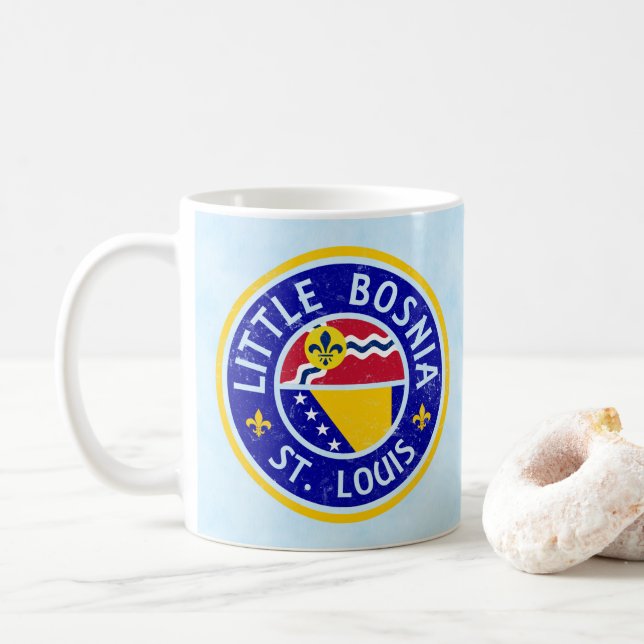 Little Bosnia St. Louis Mug (With Donut)