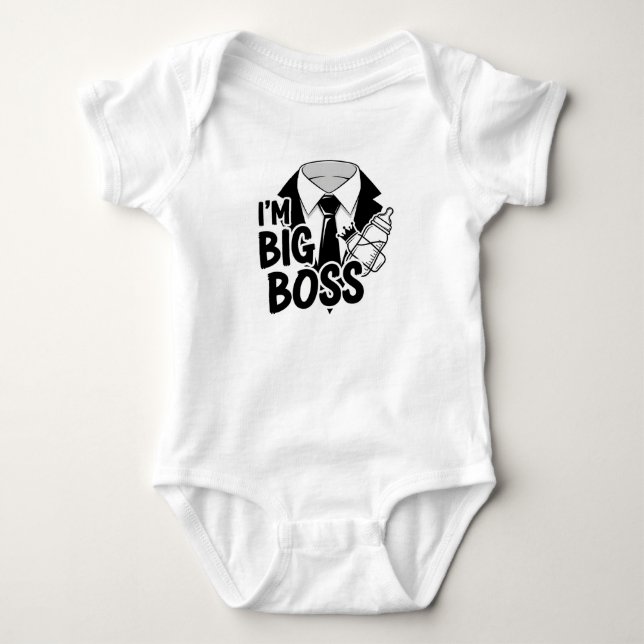 Little Boss Baby Bodysuit (Front)