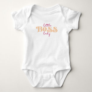 Little Boss Lady Baby Bodysuit