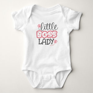 Little Boss Lady Baby Bodysuit