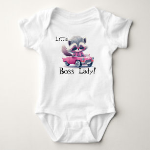 Little Boss Lady  Baby Bodysuit