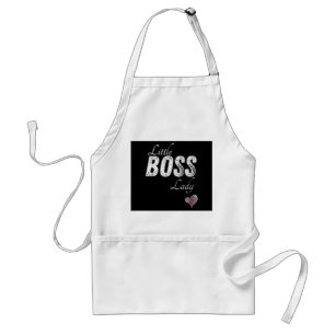 Little Boss Lady Baby Children Toddler Girl Short Standard Apron