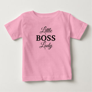 Little Boss Lady Baby T-Shirt