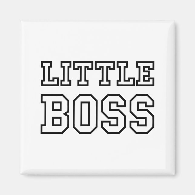 LITTLE BOSS MAGNET (Front)