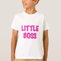 Little Boss - Pink Tshirts and Gifts