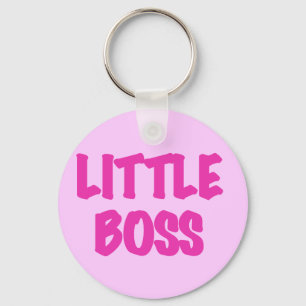 Little Boss - Pink Tshirts and Gifts Key Ring